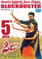 Fidaa 5Th Week Posters